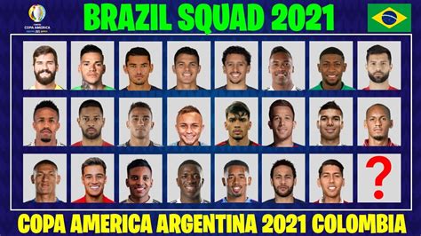 brazil copa america 2021 squad
